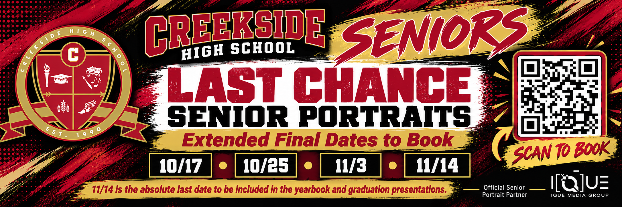 Creekside Senior Portraits Book Now